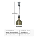 GobekUsa Electric Heat Lamp Telescopic Food Preservation Pendant Light for Restaurants