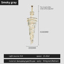 GobekUsa Crystal Chandelier | French Simple Design for Dining Room, Living Room, and Master Bedroom