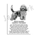 GobekUsa Dog Breeds Poster: Chinese Crested, Chesapeake Retriever, Brussels Griffon, + More