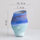 GobekUsa Gradient Ceramic Vase - Tabletop Floral Decoration