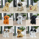 GobekUsa Dog Sculpture for Home Decor - Lifelike Resin Pup Figurine Craft