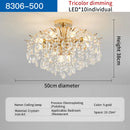 GobekUsa Crystal Chandelier: Modern Elegance for Stylish Living Spaces