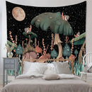 GobekUsa Bohemian Decorative Tapestry Yoga Mat Sofa Blanket