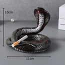 "GobekUsa Cobra Ashtray: Resin Office Smoking Accessories & Weed Ashtray Gift for Boyfriend"