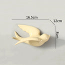 GobekUsa Flying Bird Ceramic Wall Ornament Simulation Room Decoration Indoor Accent