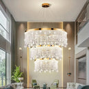 GobekUsa Crystal Chandelier: Modern Living Room, Dining Room, Kitchen Ceiling Light