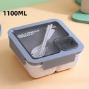 GobekUsa Bento Box Set with Tableware | Leakproof Microwave Food Container
