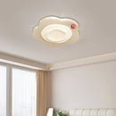 GobekUsa Cream Style LED Ceiling Light for Bedroom and Living Room Decor