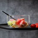 GobekUsa Glass Salad Bowl Set - High Borosilicate, Food Storage, Lunch Bento Box