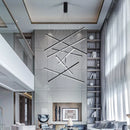 GobekUsa LED Chandeliers for Stair Hall Dining Living Room Indoors Lighting Fixture