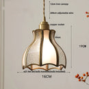 GobekUsa Colorful Glass Tiffany Style LED Pendant Lamp, Modern Hanging Light Fixture