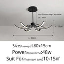 GobekUsa LED Chandeliers for Modern Living Room Bedroom Study Kitchen Lighting