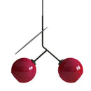 GobekUsa Glass Cherry Pendant Lights Suspension Chandelier Hanging Lamp