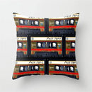 GobekUsa Black Camera Print Retro Cushion Cover for Home Sofa Chair