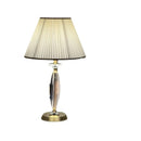 GobekUsa Crystal Floor Lamp - European Retro Style for Living Room, Bedroom, or Home Decoration