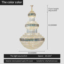 GobekUsa Crystal Chandelier: Luxury Lighting for Villa, Hotel, Office & Exhibitions