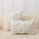 GobekUsa Geometric Chenille Embroidered Pillow Covers Boho Moroccan Style Decor