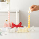 GobekUsa Bowknot Candle Holder | Desk Decoration, Aroma Diffuser, Home Aroma Container