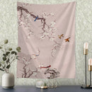 GobekUsa Flying Crane Wall Hanging Tapestry for Home Retro Wall Decor