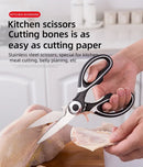 GobekUsa Kitchen Scissors - Stainless Steel Multifunctional Household Scissors for Food Preparation