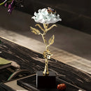 GobekUsa Crystal Rose Decor, Light Luxury Gifts, TV & Wine Cabinet Decor, Office Ornaments.