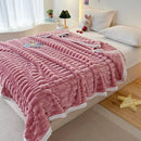 GobekUsa Bamboo Velvet Blanket: Soft Flannel Sofa Cover & Shawlecessory