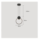 GobekUsa LED Restaurant Chandelier: Modern Nordic Design Ceiling Pendant Lights for Living & Dining Rooms