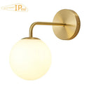 GobekUsa Brozen Black LED Glass Ball Wall Lights for Living Room Bedroom_BU