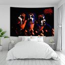 GobekUsa Boho Hippie King Diamonds Tapestry for Aesthetic Room Decoration and Upholstery