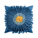 GobekUsa Geometric Waves Tufted Pillow Covers with Embroidered Tassels