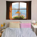 GobekUsa Dreamy Window Scenery Tapestry Wall Hanging for Room Decor