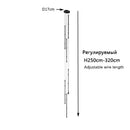 GobekUsa Linear Creative Chandelier: Nordic Italian Designer Modern Lighting for Living Room Lobby