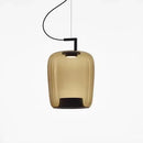 GobekUsa LED Glass Pendant Chandelier for Kitchen Living Room Dining Suspension