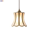 GobekUsa Glass Copper LED Pendant Lights: Modern Nordic Lighting for Home, Dining, & Restaurant