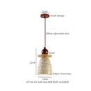 GobekUsa Black Travertine LED Hanging Pendant Light - Nordic Modern Home Decor