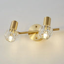 GobekUsa Crystal Gold Wall Lamp: Luxury Modern Led Indoor Lighting for Living Room, Bedroom, Study.