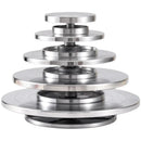 GobekUsa Aluminum Alloy Turntable for Clay Sculpture Platform Pottery Wheel Rotation