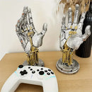 GobekUsa Cyberpunk Mechanical Arm Desktop Stand - Simulated Robot Hand Sculpture