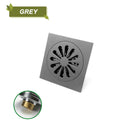 GobekUsa Brass Square Shower Floor Drain for Kitchen and Bathroom, Insect-proof and Odor-proof