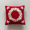GobekUsa Christmas Cartoon Embroidered Pillow Covers for Festive Sofa Decor