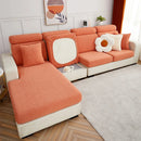 GobekUsa Jacquard L Sofa Seat Cover Protector: Stretchable, Washable, Thick Slipcovers