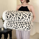GobekUsa Leopard Print Double Layered Wool Blanket-Irresistibly Soft & Warm