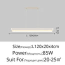 GobekUsa LED Chandelier: Modern Indoor Lighting for Bedroom Living Dining Study Room