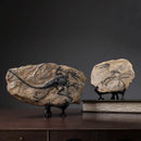 GobekUsa Dinosaur Fossil Resin Craft Figurine | Home Office Sculpture Decoration