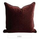 GobekUsa Luxe Italy Velvet Pillowslip, High-Grade Cushion Case for Living Room Sofa