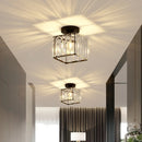 GobekUsa Glass Crystal LED Ceiling Chandelier for Home Decor