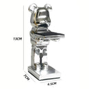 GobekUsa Cartoon Bear Watch Stand & Jewelry Storage Rack - Trendy Resin Ornaments & Celebration Gifts