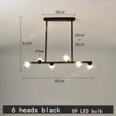 GobekUsa Bubble Ball LED Hanging Chandelier: Modern Nordic Magic Bean Design with G9 Lights