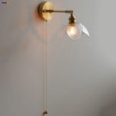 GobekUsa LED Glass Wall Light Fixture Up Down Rotate Modern Living Room Bar