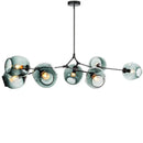 GobekUsa Glass Bubble Branch Chandelier: Modern Hanging Ceiling Light Fixture